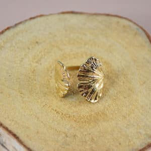 Bague ginkgo